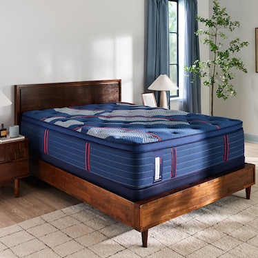 SEALY BRENHAM II FIRM EURO PILLOWTOP MATTRESS