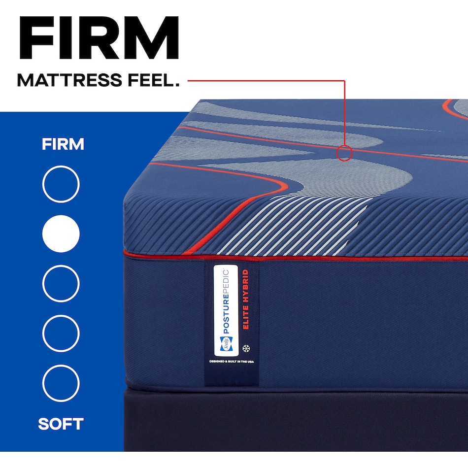 brenham ii hybrid firm mattress cal king   