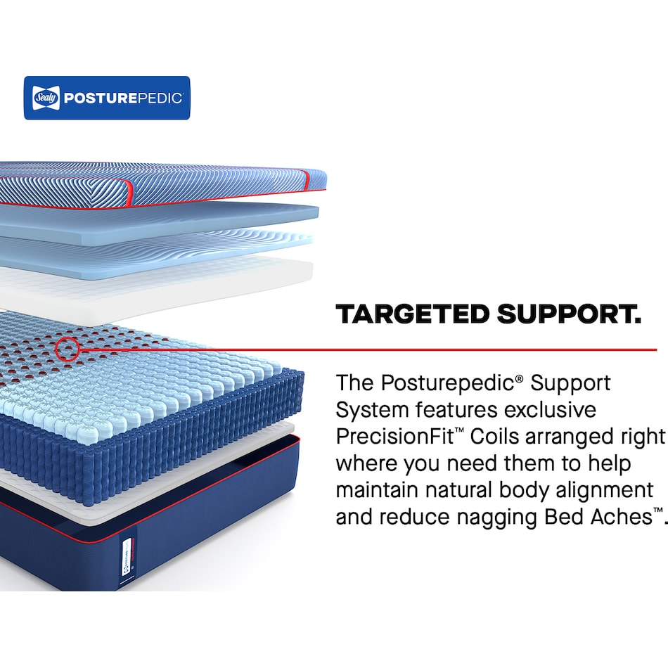 brenham ii hybrid firm mattress cal king   