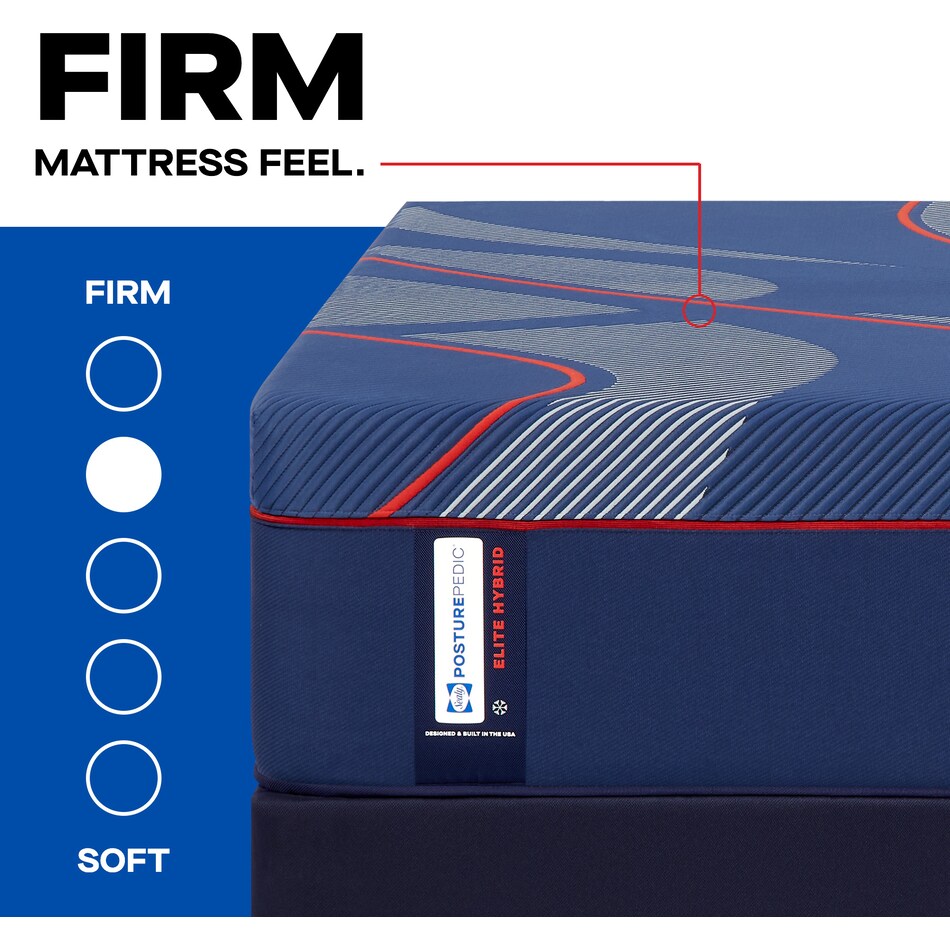 brenham ii hybrid firm mattress full   