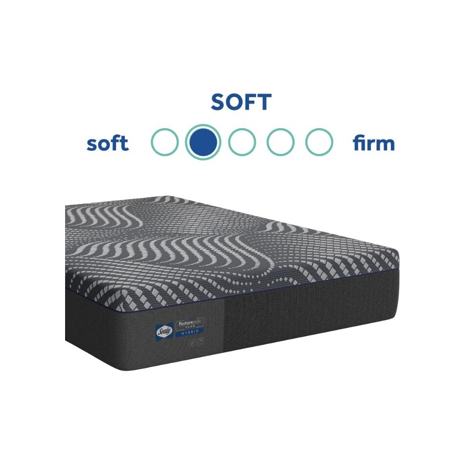 brenham soft hybrid mattress cal king   