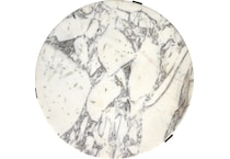 brently veined white marble iron antique rust end table   