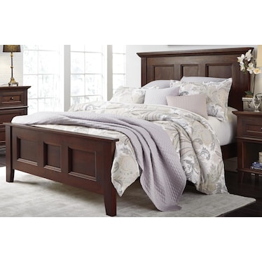 BRENTWOOD KING PANEL BED