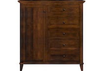 brentwood walnut chest   