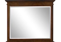 brentwood walnut mirror   