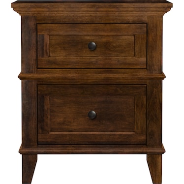 BRENTWOOD 2-DRAWER NIGHTSTAND