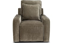 brianna grey power recliner   