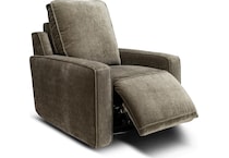 brianna grey power recliner   