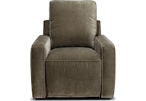 brianna grey power recliner   