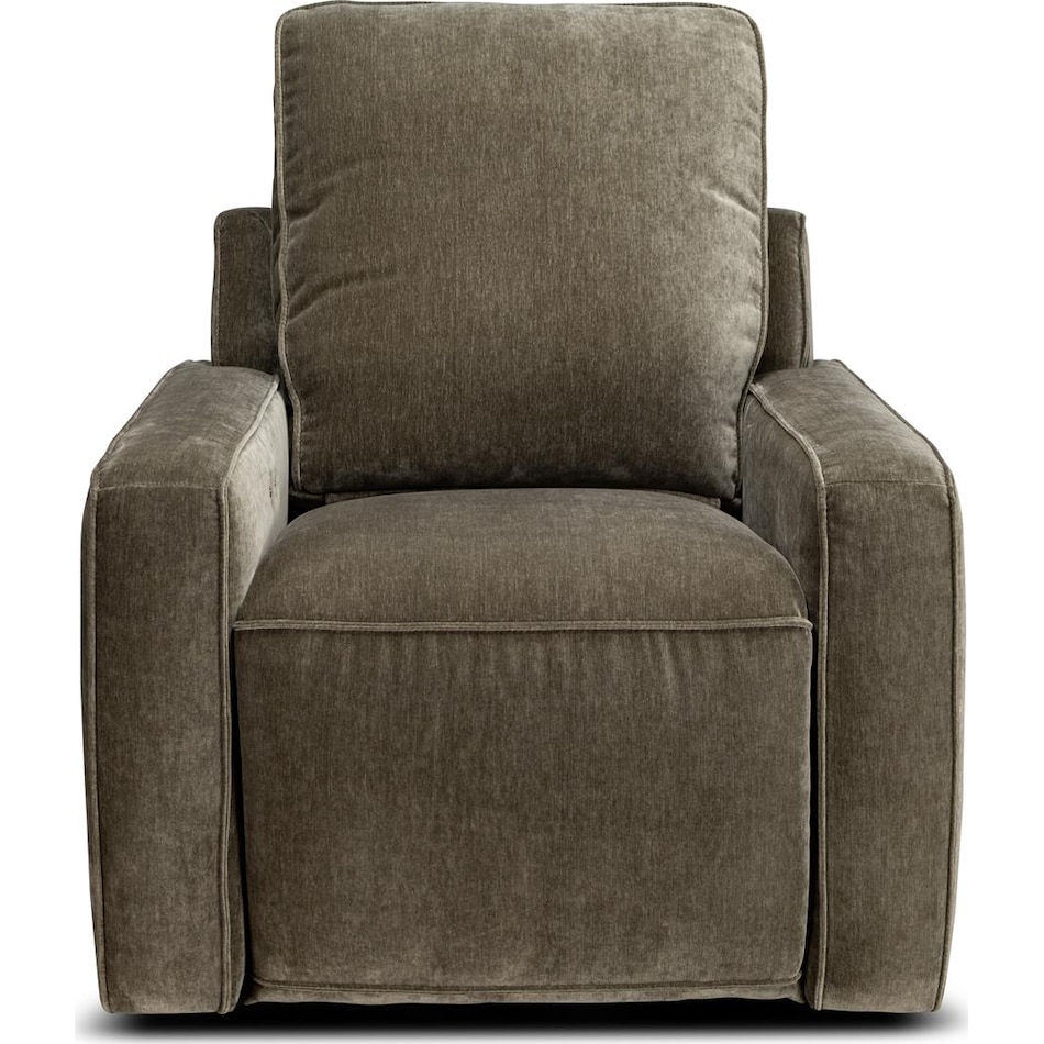 brianna grey power recliner   