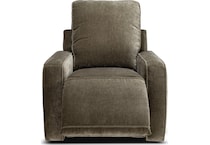 brianna grey power recliner   