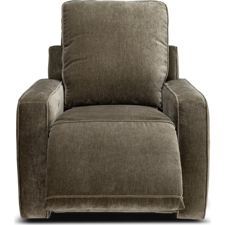 brianna grey power recliner   