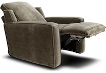 brianna grey power recliner   