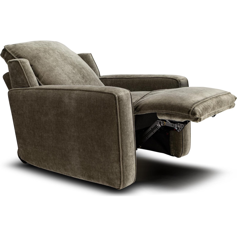 brianna grey power recliner   