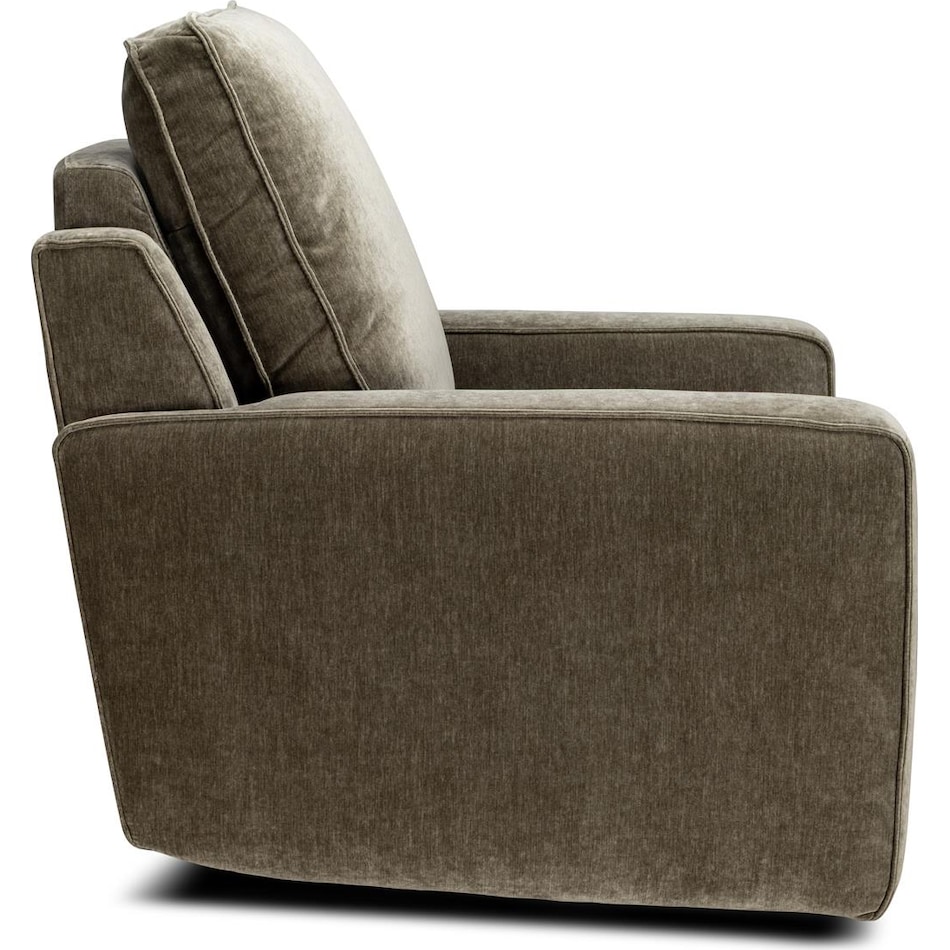 brianna grey power recliner   