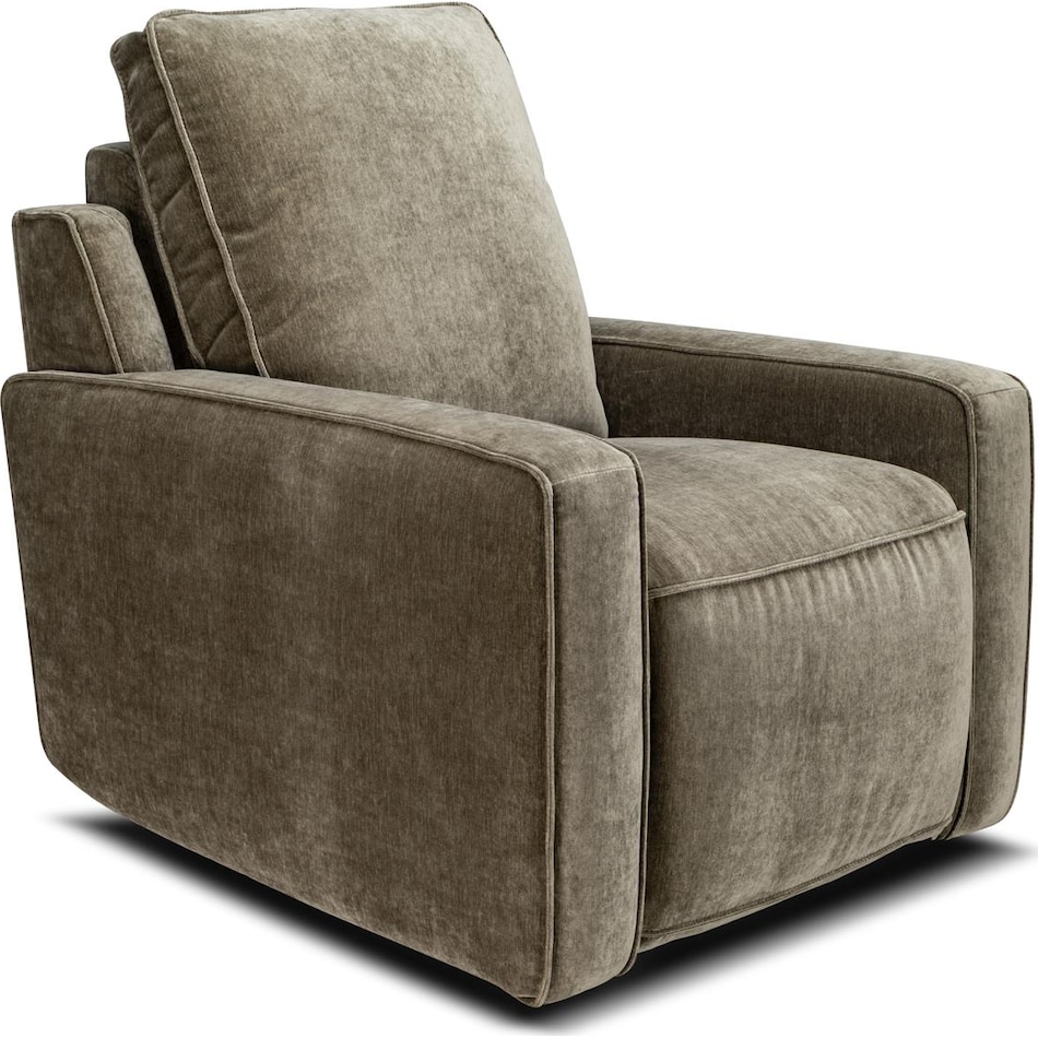 brianna grey power recliner   