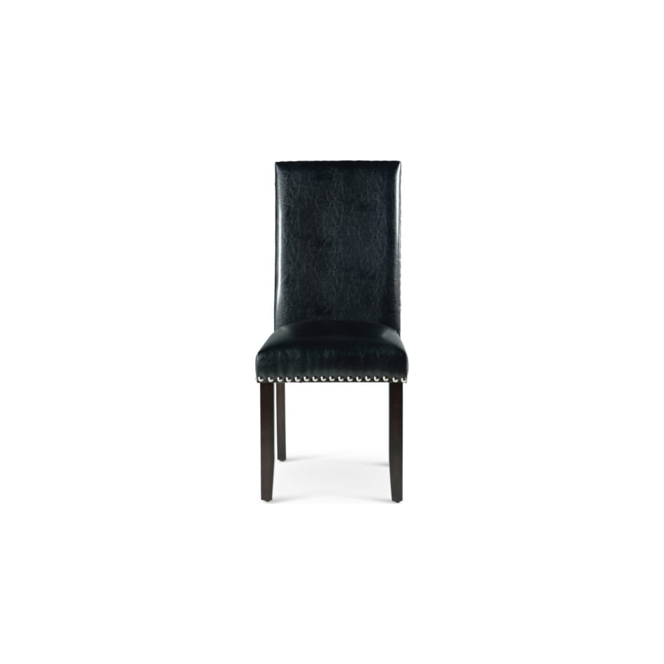 brinnon black side chair   