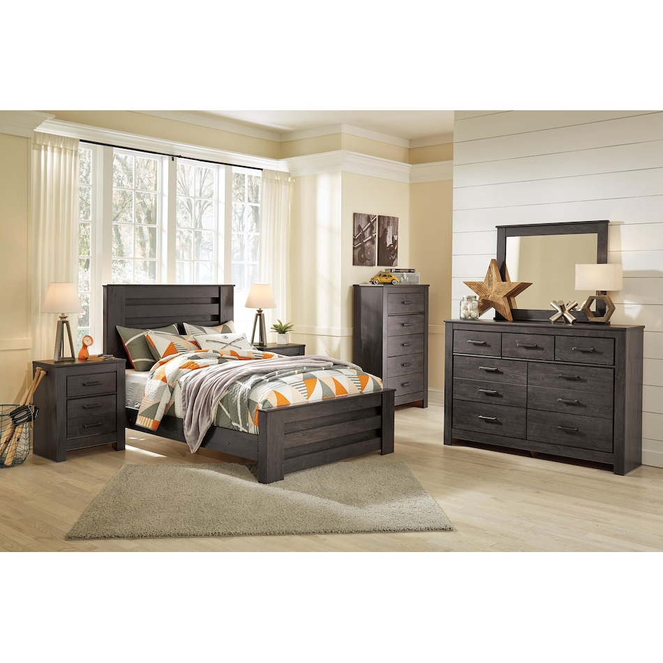 brinxton grey dresser   