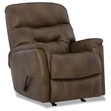 BROCK LEATHER ROCKER RECLINER