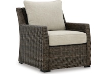 brook ranch brown chair   