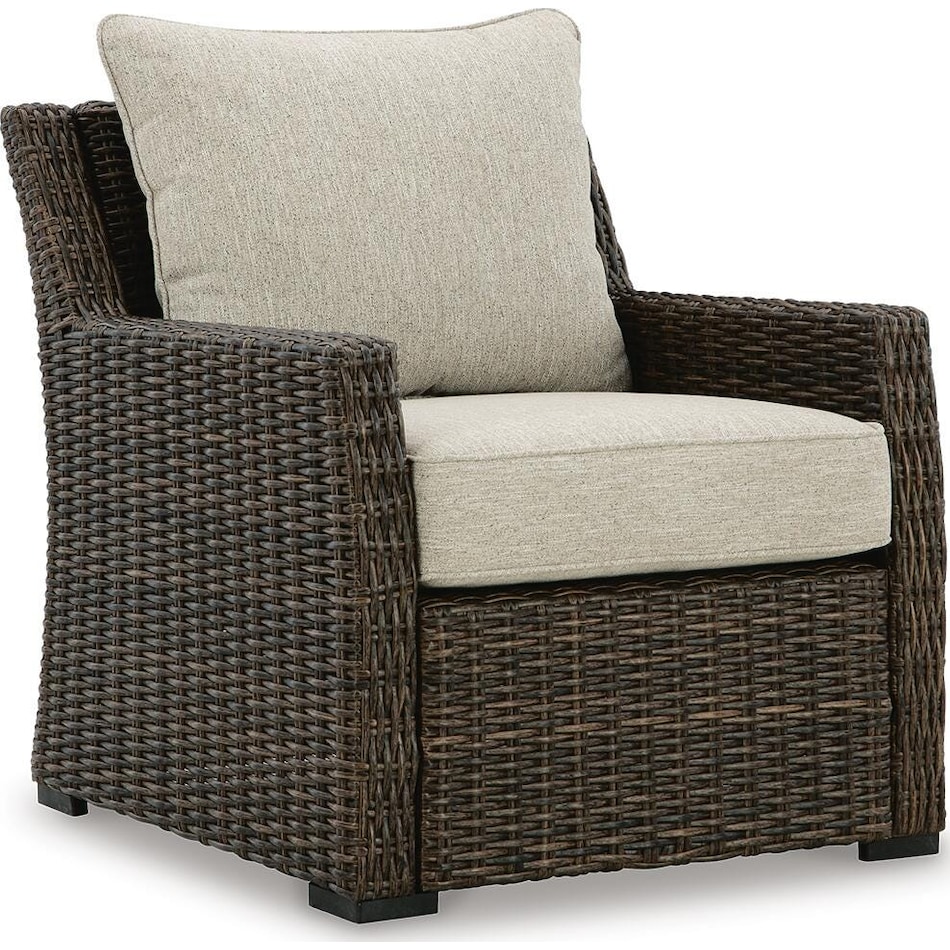 brook ranch brown chair   