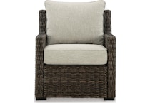 brook ranch brown chair   