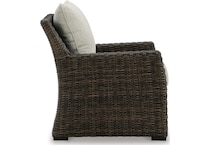 brook ranch brown chair   