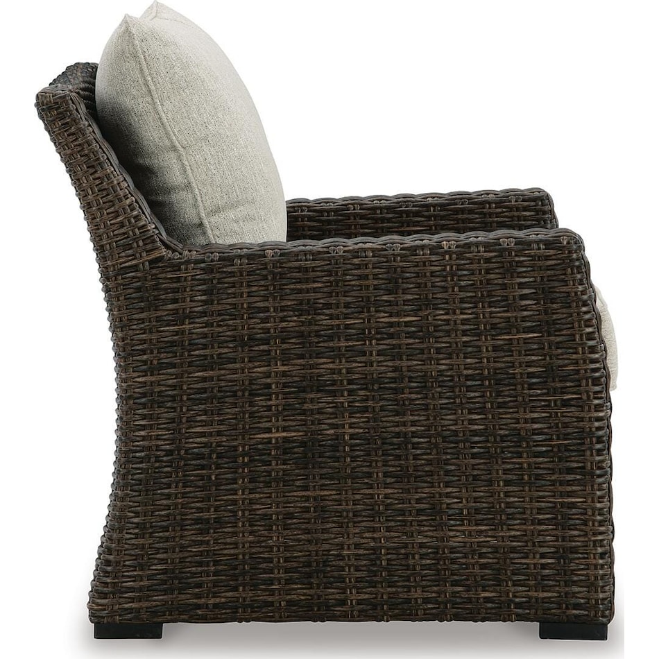 brook ranch brown chair   