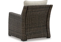 brook ranch brown chair   