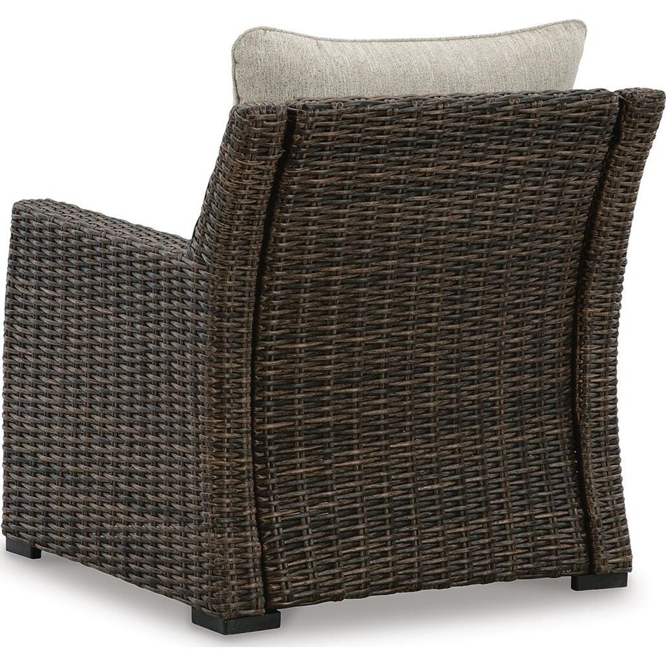 brook ranch brown chair   