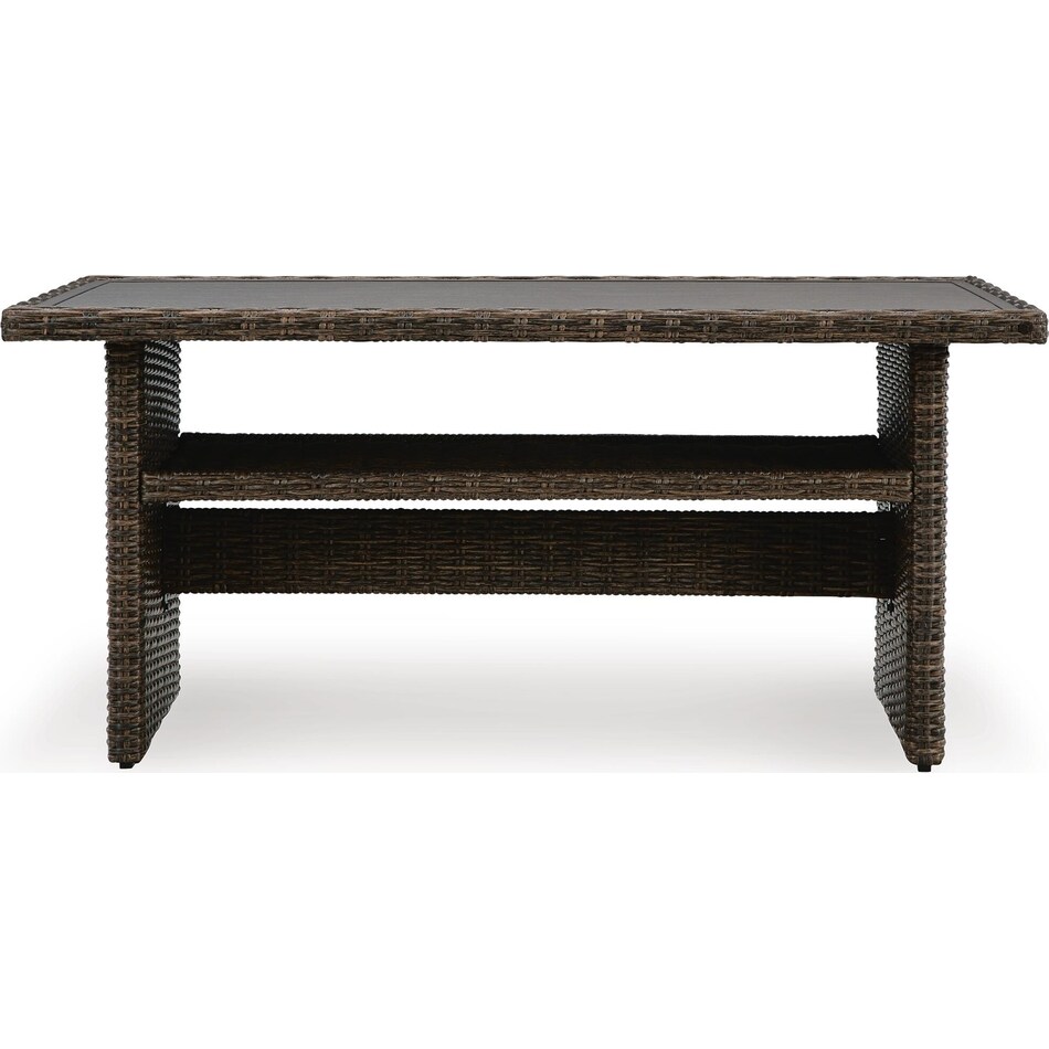 brook ranch brown table   