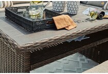 brook ranch brown table   