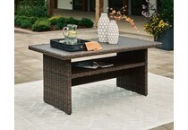 brook ranch brown table   