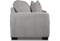 brooke gray loveseat   