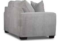 brooke gray loveseat   