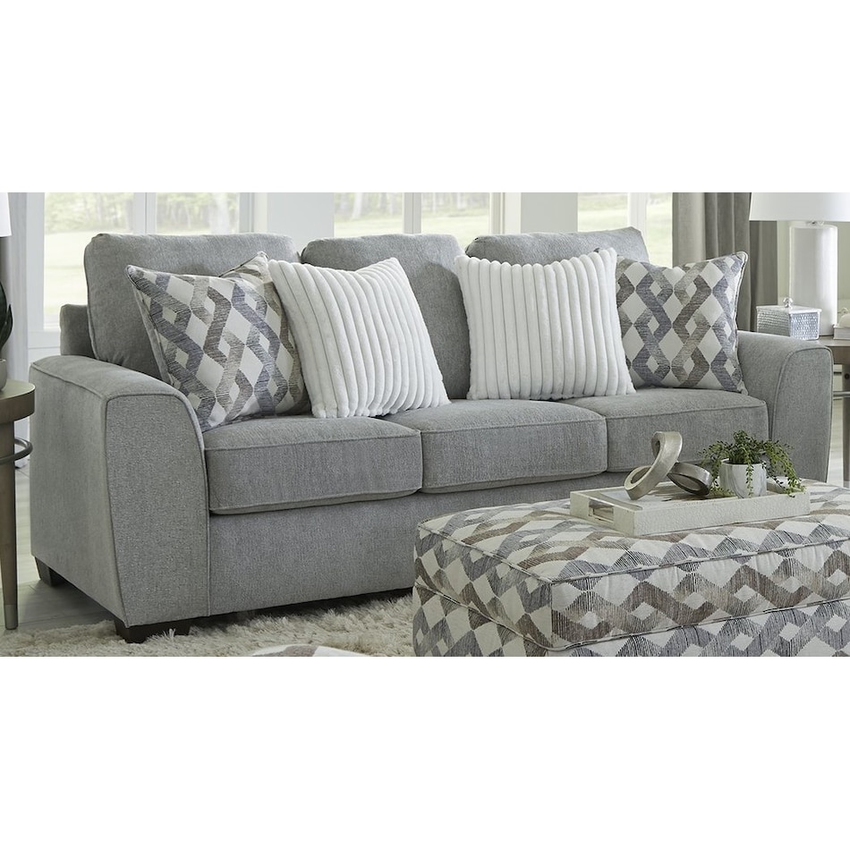 brooke gray sofa   