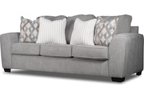 brooke gray sofa   