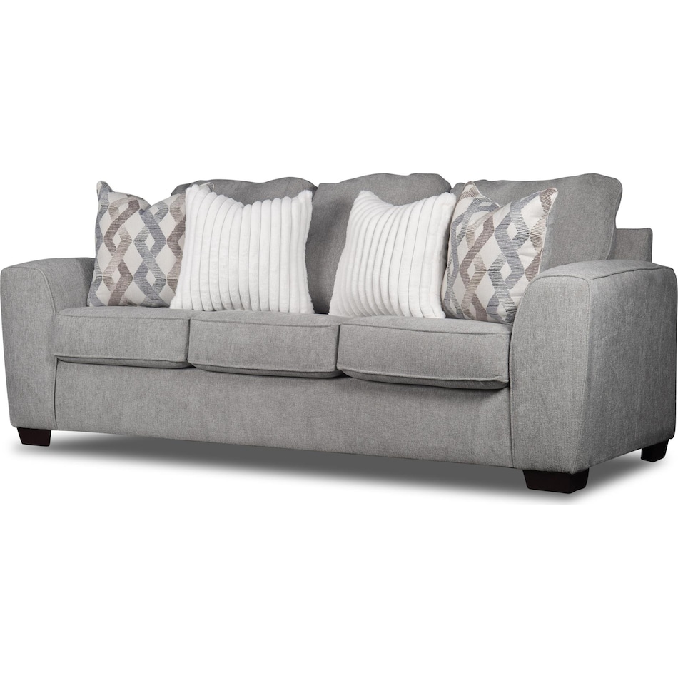 brooke gray sofa   