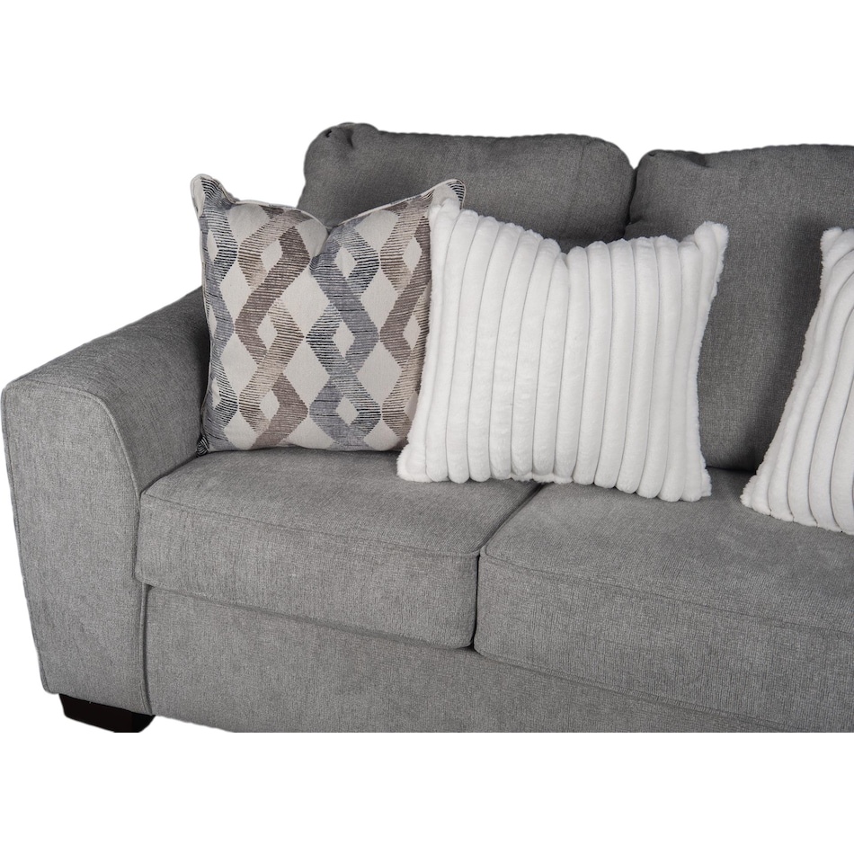 brooke gray sofa   