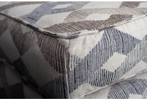 brooke multicolor ottoman   