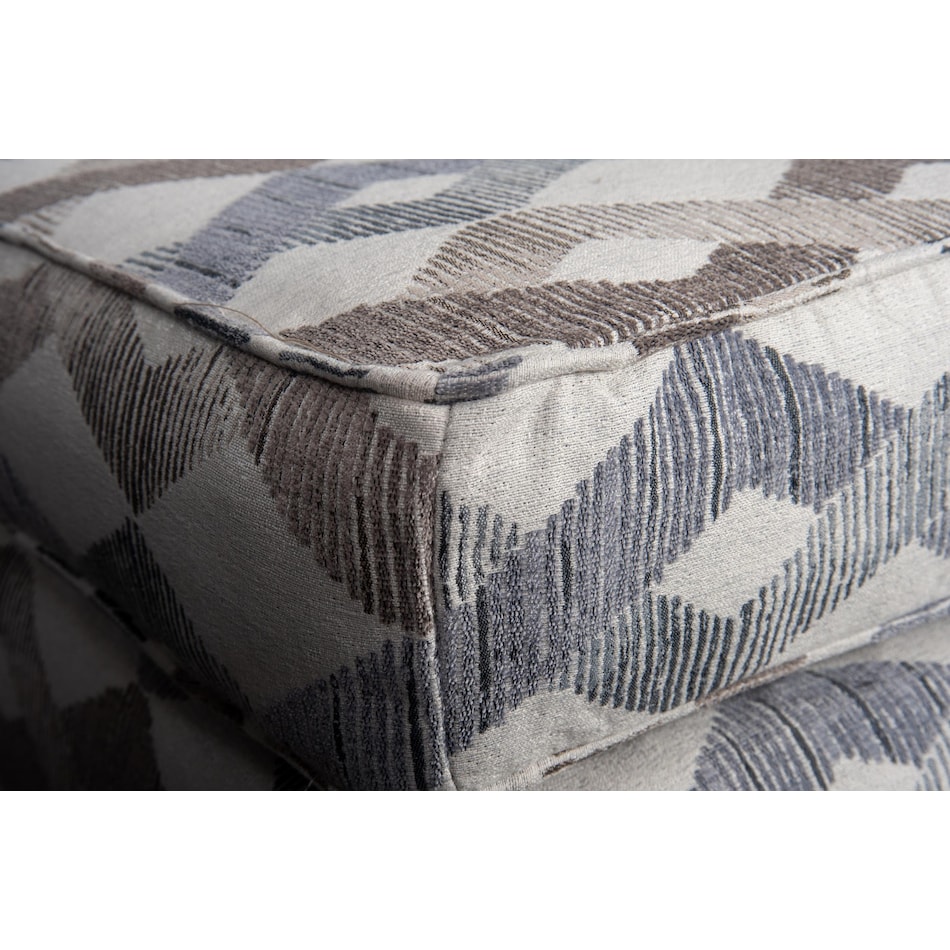 brooke multicolor ottoman   