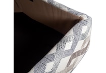 brooke multicolor ottoman   