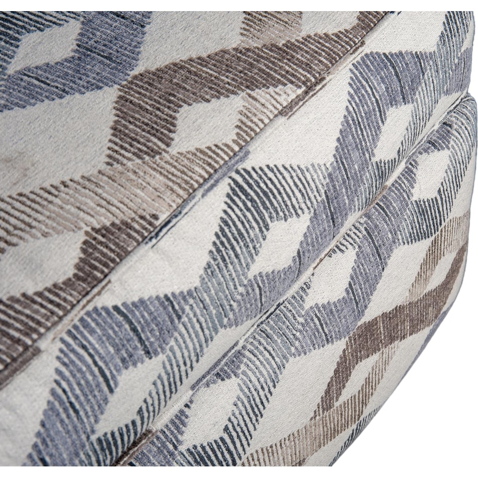 brooke multicolor ottoman   