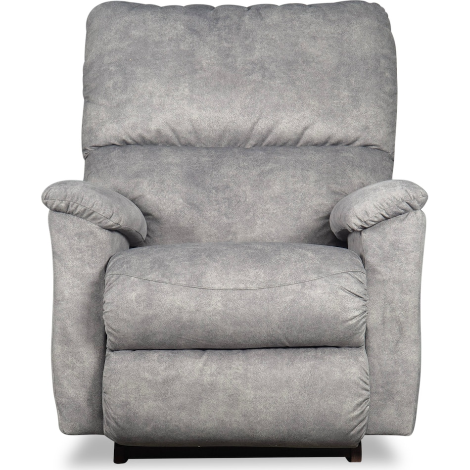 brooks grey power recliner   