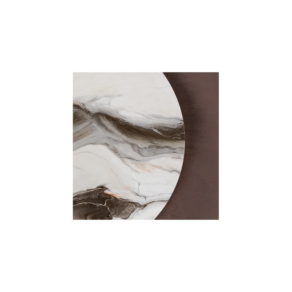 brown brass finish swatch  