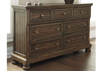 brown dresser   