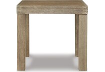 brown end table   