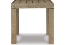 brown end table   
