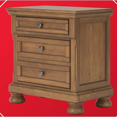 VANDENMORE SLEIGH BED WITH FREE NIGHTSTAND!