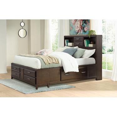 VANMORE FULL STORAGE BED